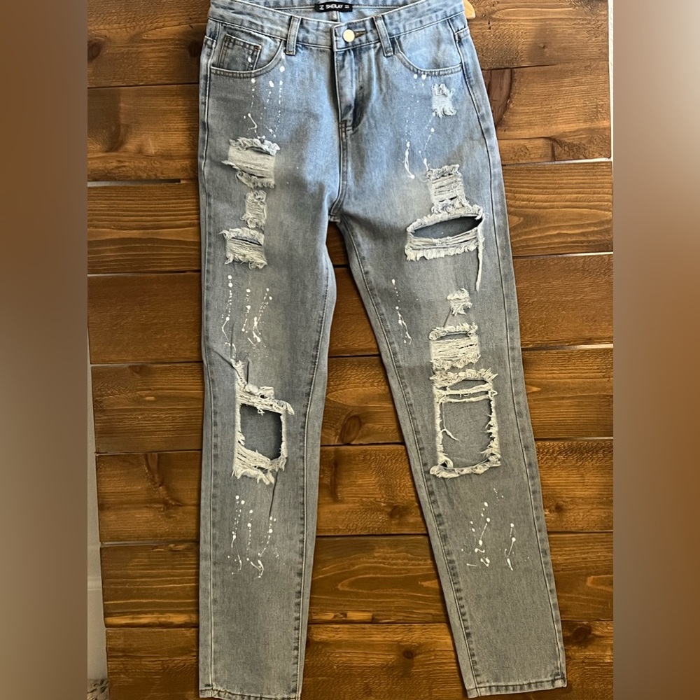 Distressed Jeans